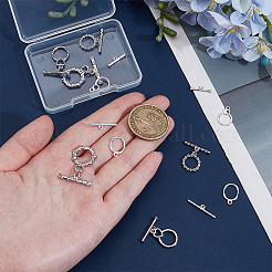 10 комплект латунных застежек-тоглов 5-х стилей&nbsp;KK-PH0012-27