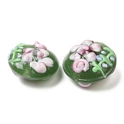 Бусины ручной работы ухабистой бисер нитей&nbsp;LAMP-K027-06I