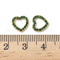 Кабошоны из стразов из нержавеющей стали 304&nbsp;STAS-A057-04G-D01