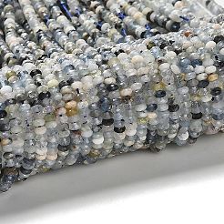 Природные Аквамарин бисер нитей&nbsp;LS-G-RM2025-D01-C