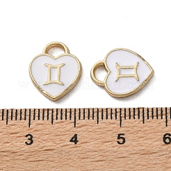 (распродажа бракованных изделий: пожелтение эмали) эмалевые подвески из золотого сплава&nbsp;ENAM-XCP0001-47C