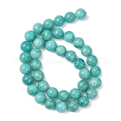 Природных амазонит бисер нитей&nbsp;G-G453-A02-10mm