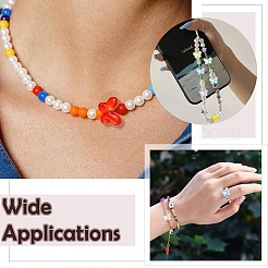 200 шт. Прозрачные акриловые бусины&nbsp;OACR-CJ0002-07