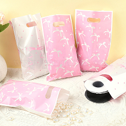 Матовые пластиковые упаковочные пакеты с прорезанной ручкой&nbsp;ABAG-WH20011-30