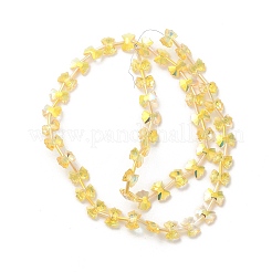 Гальванические стеклянные бусины&nbsp;EGLA-F163-01-HP02