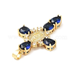 Стойки обшивки латунь микро проложить Циркон подвеску ZIRC-I059-15G-04