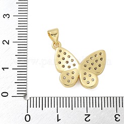 Латунные микро проложить кубического циркония подвески&nbsp;KK-P293-15G