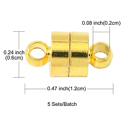 Латунные магнитные застежки&nbsp;KK-YW0001-57G