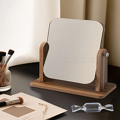 10 шт. прозрачные пластиковые коробки для хранения безделушек в форме конфет&nbsp;CON-LP0001-33