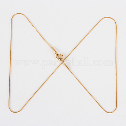 Изготовление ожерелья из нержавеющей стали 304 в виде змеиной цепи&nbsp;X-STAS-P045-11G