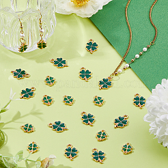 100шт 2 стиля подвески из сплава с эмалью&nbsp;ENAM-DC0002-06