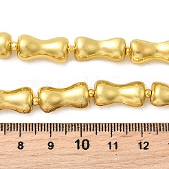 Стеклянные бусины с гальваническим покрытием &nbsp;EGLA-F166-13