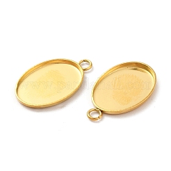 Ионное покрытие (ip) нержавеющая сталь 304 подвеска кабошон оправа STAS-F167-12G