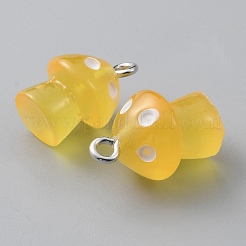 Подвески из светящейся полупрозрачной смолы&nbsp;RESI-CJC0011-29I