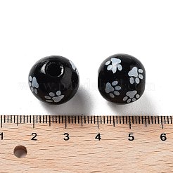 Деревянные бусины на тему собаки&nbsp;WOOD-M011-05A-02