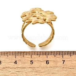 Кольцо-манжета из нержавеющей стали 304 для женщин&nbsp;RJEW-A053-06G-01