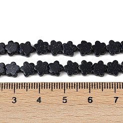 Синтетический синий авантюрин бисер нитей&nbsp;G-B138-C14-01