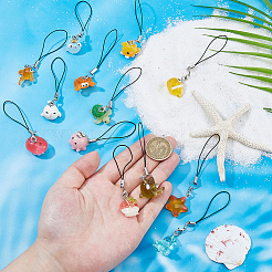 14 шт. резиновые ремешки для мобильного телефона&nbsp;HJEW-DC00072