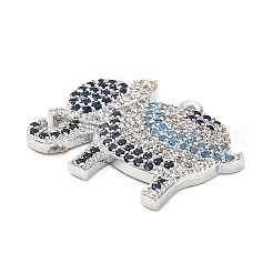 Латунные микро проложить кубического циркония подвески&nbsp;KK-L229-055P