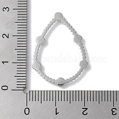 Нержавеющая сталь цвета 304 нержавеющая сталь стразы подвески&nbsp;LS-STAS-Q312-02C-P