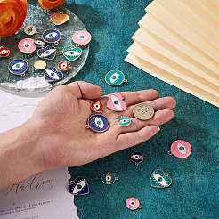 44 шт. 11 стильные подвески из эмалированного сплава с покрытием&nbsp;FIND-CD0001-37