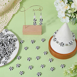 200шт бусины из полимерной глины ручной работы&nbsp;CLAY-SC0001-70