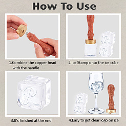 1 шт. головка штампа из латуни золотистого тона&nbsp;DIY-CA0006-34R