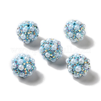 Бусины со стразами RGLA-D050-01G-1