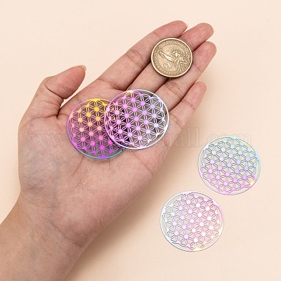 Ионное покрытие (ip) 201 филигранные соединительные элементы из нержавеющей стали&nbsp;STAS-S108-52-1