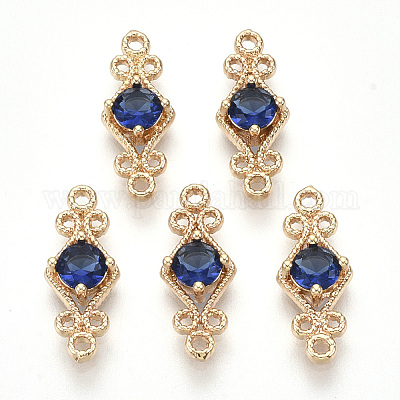 Золотистые соединители из латуни&nbsp;LS-X-GLAA-R212-12A-1