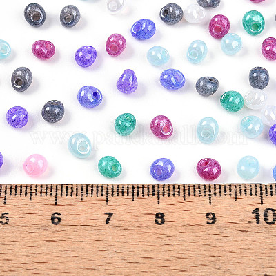 6/0 стеклянный бисер непрозрачного цвета&nbsp;SEED-N007-18D-1