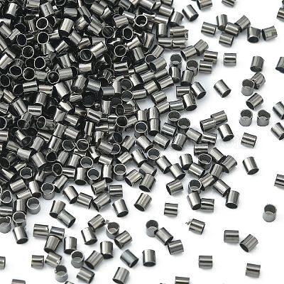 Зажимные бусины из латуни&nbsp;KK-L021-B-1