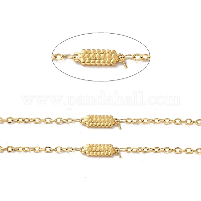 Ионное покрытие (ip) прямоугольные звенья цепи из нержавеющей стали 304 STAS-B041-10G-1