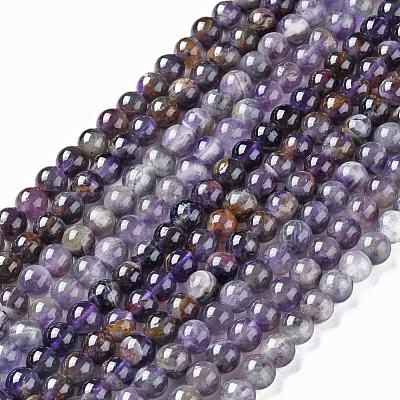 Природный аметист нитей бисера&nbsp;G-G779-05-1