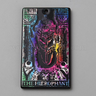 Печатные акриловые подвески OACR-WH0036-23Q-1