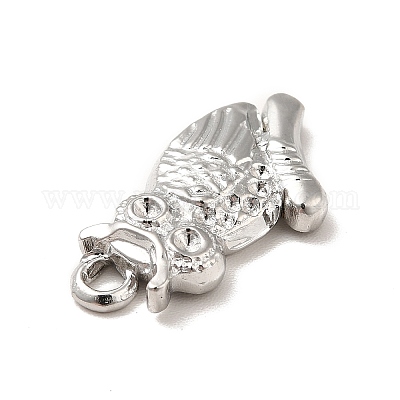 Подвеска из нержавеющей стали 304 со стразами&nbsp;STAS-I197-014P-1