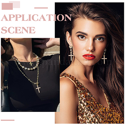 Подвески со стразами из сплава&nbsp;FIND-ME0001-59-1