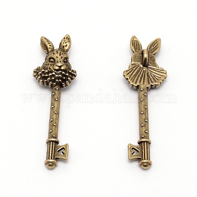 Сплав цинка кулон PALLOY-WH0087-27-1