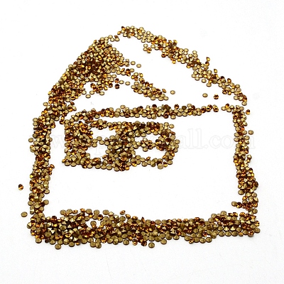 Стеклянные стразы кабошоны&nbsp;RGLA-WH0005-02B-1