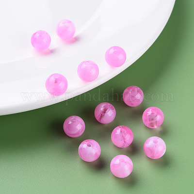 Акриловые бусины&nbsp;MACR-S375-001C-03-1