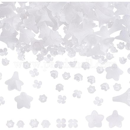 200 шт. 4 вида стеклянных бусин DIY-HY0001-10-1