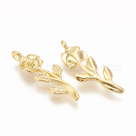 Латунные подвески&nbsp;KK-T020-117G-1