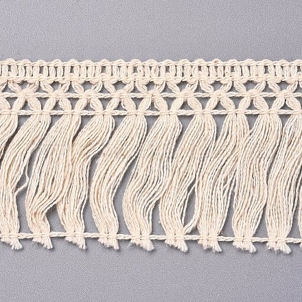 Края из хлопчатобумажной ленты&nbsp;LS-OCOR-WH0032-68-1