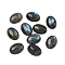 Natural Labradorite Cabochons, Oval, 18x13x6mm