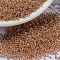 MIYUKI Round Rocailles Beads, Japanese Seed Beads, (RR275) Dark Peach Lined Crystal AB, 15/0, 1.5mm, Hole: 0.7mm, about 5555pcs/bottle, 10g/bottle