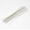 Tarnish Resistant Stainless Steel Knitting Needles, Stainless Steel Color, 150x0.8mm, Pin: 0.8mm, about 5pcs/bag