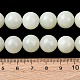 Природного нефрита Xiuyan бисер нитей&nbsp;G-H343-D13-12mm-5