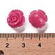 Резные бусины из синтетического коралла&nbsp;CORA-H003-01A-10-3