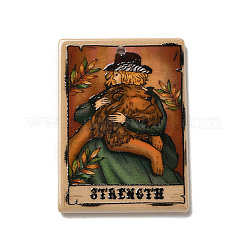 Печатные акриловые подвески&nbsp;MACR-O046-01B