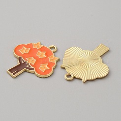 Подвески из сплава с эмалью ко дню благодарения&nbsp;ENAM-CJC0003-59G